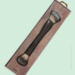 Dual-Sided Contour & Powder Brush. Luxe + Willow. New in Box.